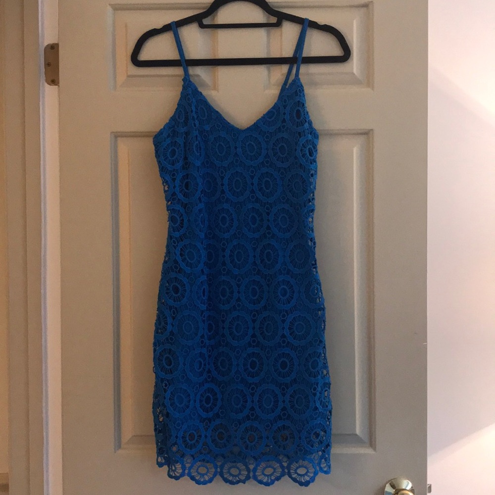 Blue Lace Dress!